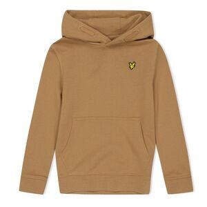 Lyle & Scott Childrens/Kids Logo Drawstring Hoodie / Tigers Eye